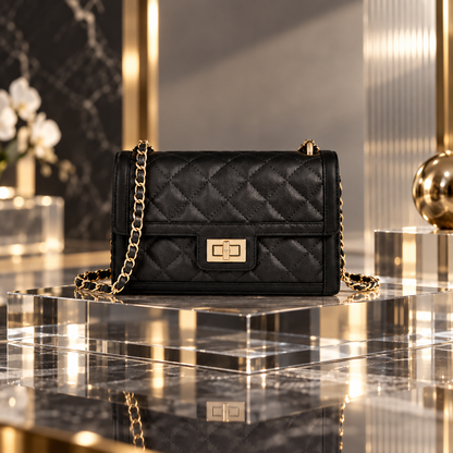 Aevacamp Quilted Crossbody Bag