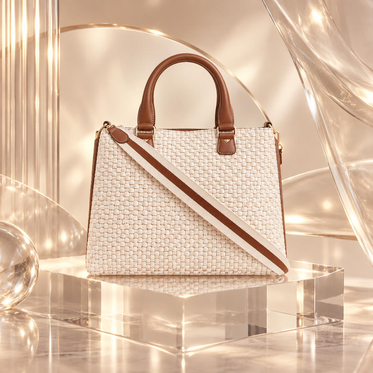 Aevacamp Audrey Triple Satchel Bag