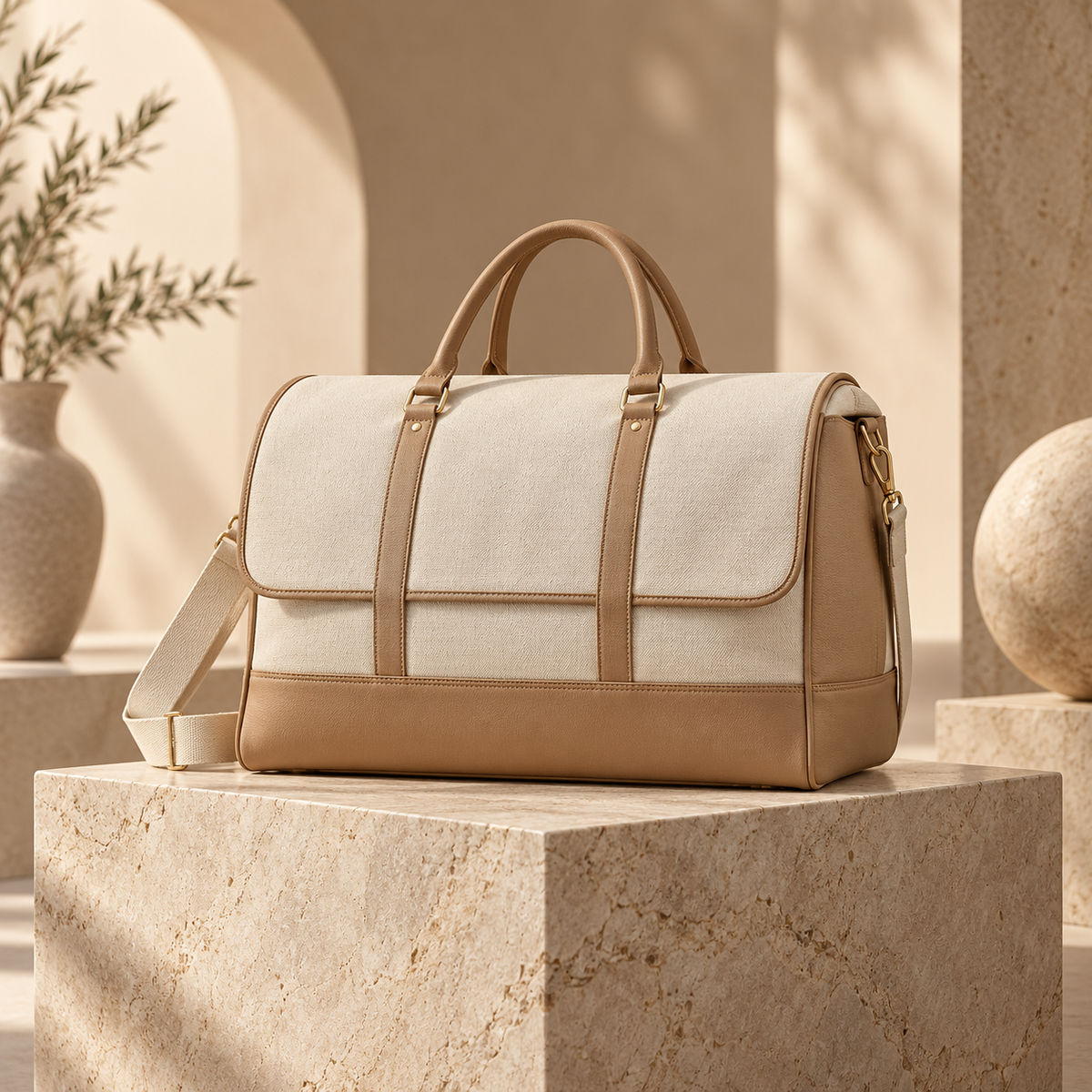 Aevacamp Color Block Crossbody Bag