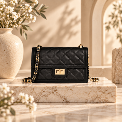 Aevacamp Quilted Crossbody Bag